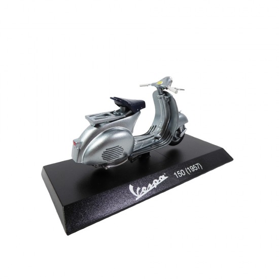 Machetă moto Magazine Models [1:18] - Vespa 1957 150 - Grey